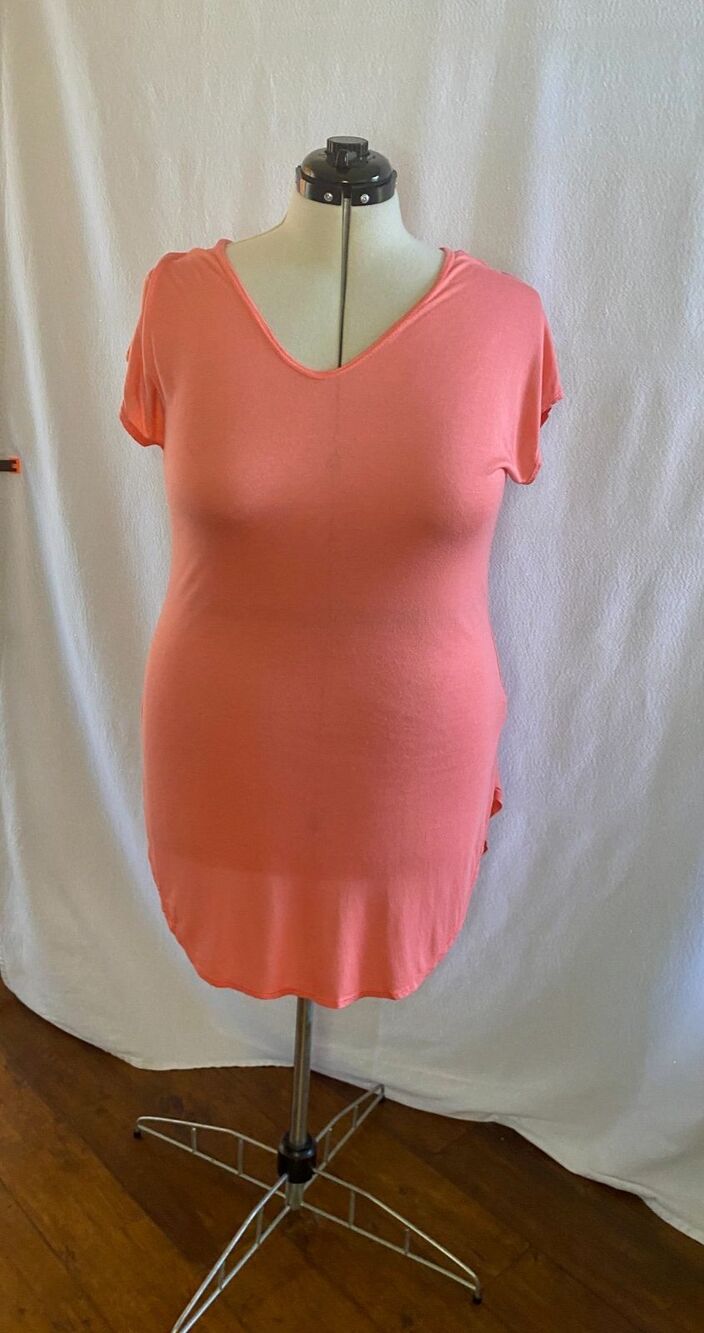 Cool Melon orange tunic. Size xl.